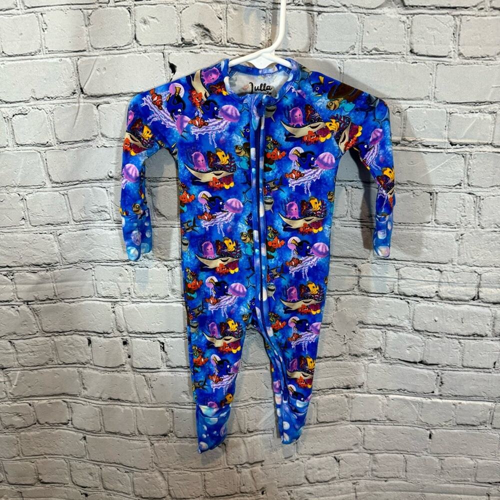 Lulla by CoZco Finding Nemo Bamboo Zippie Romper